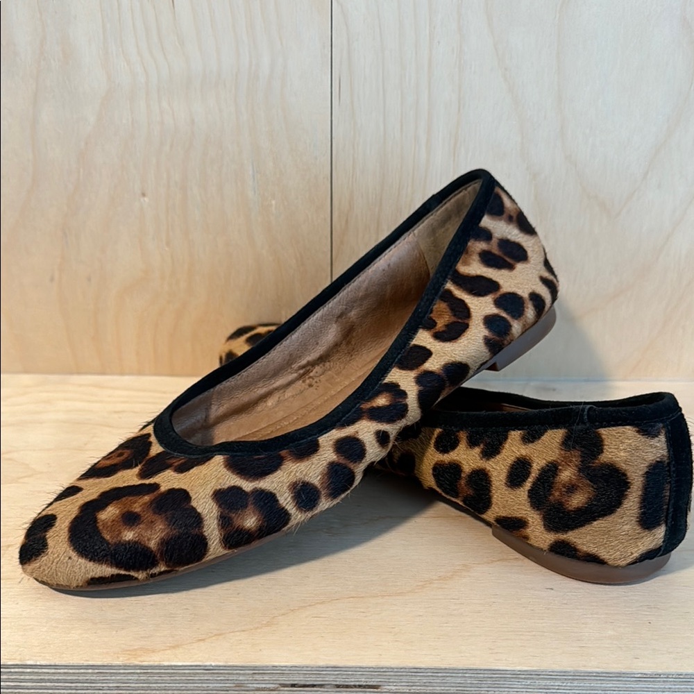 Madewell Leopard Print Reid Ballet Flats - Size 6.5